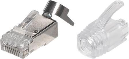 Actual product image Tuk Modular plug with 8.5 mm socket, RJ45, CAT6a/CAT6, 8 positions, 8 number of contacts, shielded, Pa