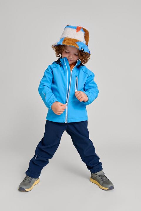 Actual product image Reima Kids Softshell Pants Oikotie Navy (128)