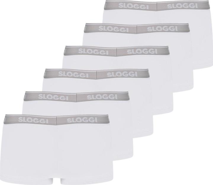 Produktbild Sloggi Boxershorts Casual Figurbetont (L, 6er Pack)