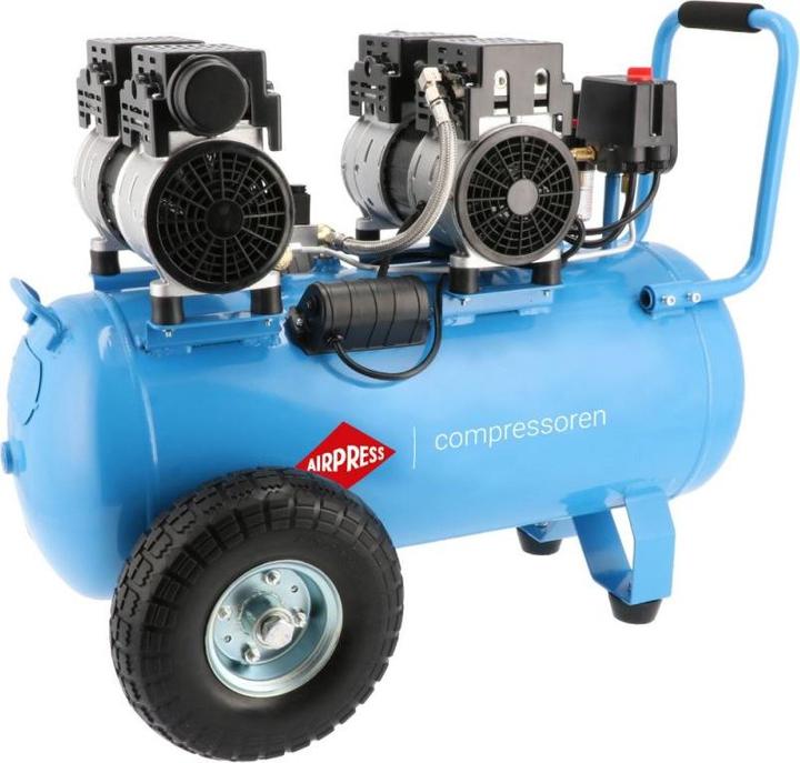 Airpress compressor without oil LMO 50-270 8 bar 2 HP/1.5 kW 185 l/min 50 l (8 bar, 50 l)