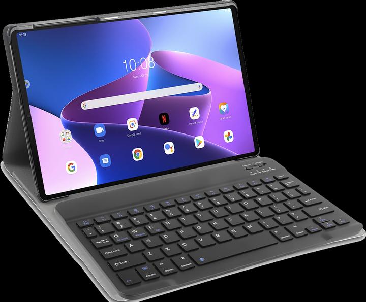 Actual product image Cazy Keyboard Cover Compatible with Lenovo Tab M10 Plus Gen 3 - Protective Case with Magnetic Detachable (Eng. Int., Tab M10 Plus Gen 3)