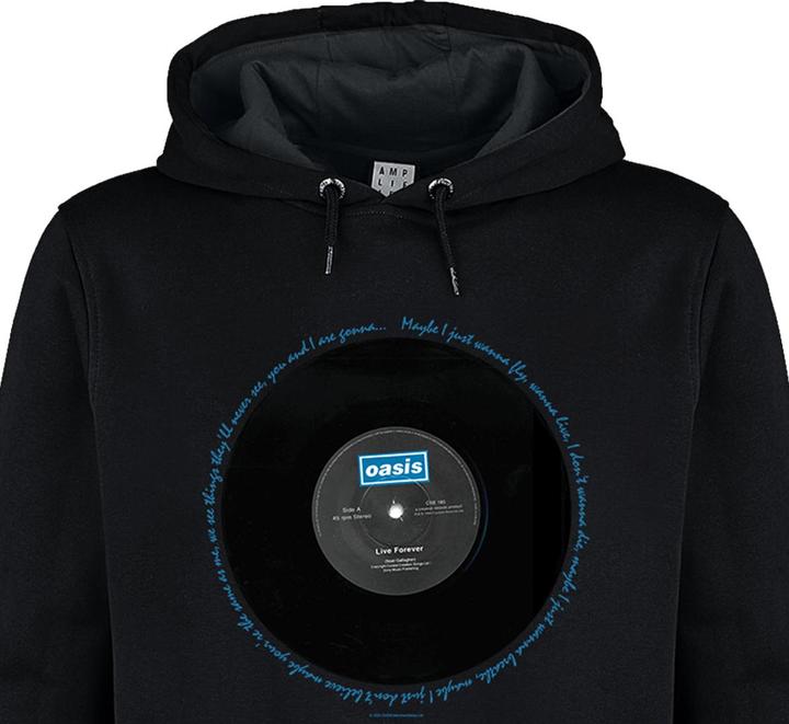 Image du produit Amplified - Sweat à capuche LIVE FOREVER LYRICS - Adulte (XS)