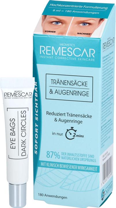 Image du produit Remescar Poches et cernes (Crème, 8 ml, Jour + nuit)