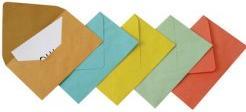 Image du produit GPV Enveloppes, 90 x 140 mm, bleues, non gommées (90 x 140 mm)