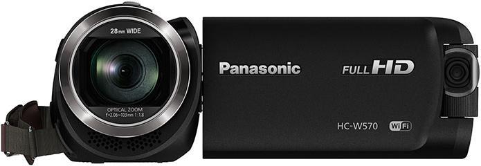 Panasonic HC-W570 TwinCamera Camcorder (50p, 50 x)