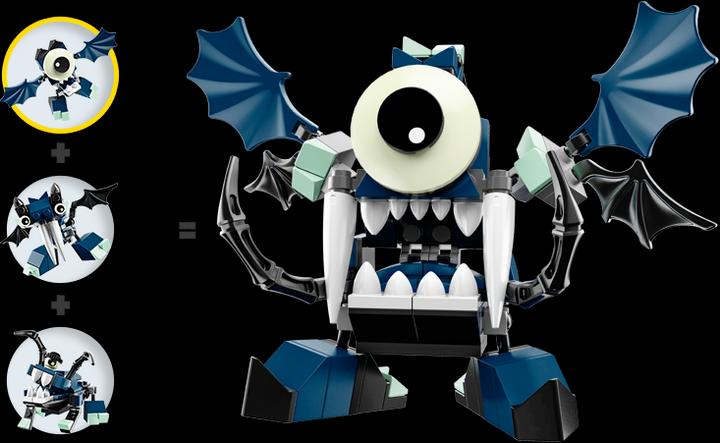 Actual product image LEGO Mixels Globert (41533)