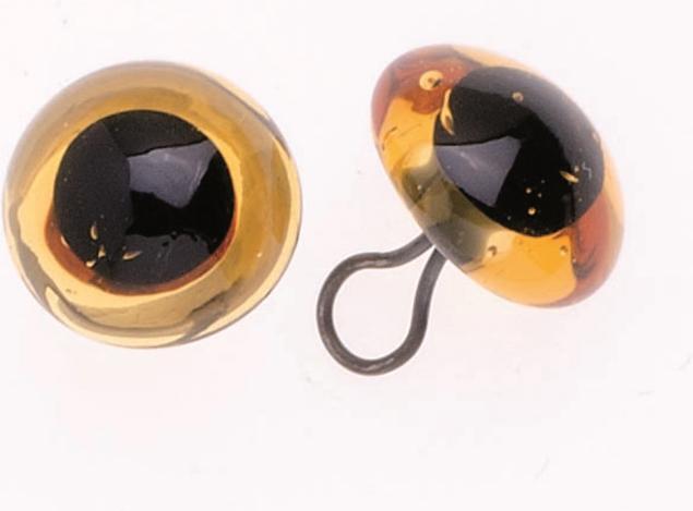 Image du produit Glorex Yeux verre/oeil ambre 8mm