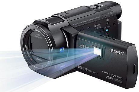 Immagine prodotto Sony FDR AXP33 4K Handycam con proiettore incorporato (8.29 Mpx, 25p, 10 x)