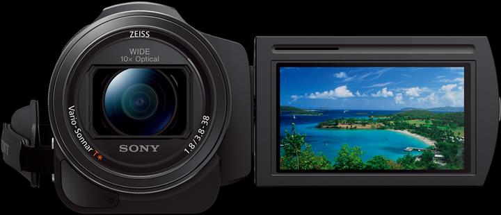 Sony FDR AXP33 4K Handycam mit integriertem Projektor (8.29 Mpx, 25p, 10 x)