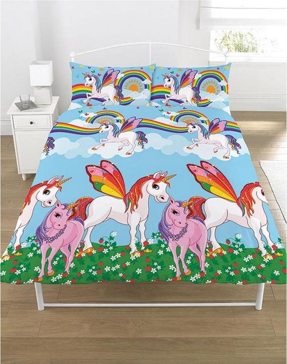 Image du produit Generic Parure de lit licorne
