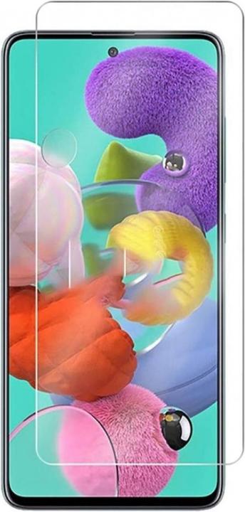 Screenguard Samsung Galaxy A51 4G bulletproof glass protective film Case Friendly Design (1 Piece, Samsung Galaxy A51)