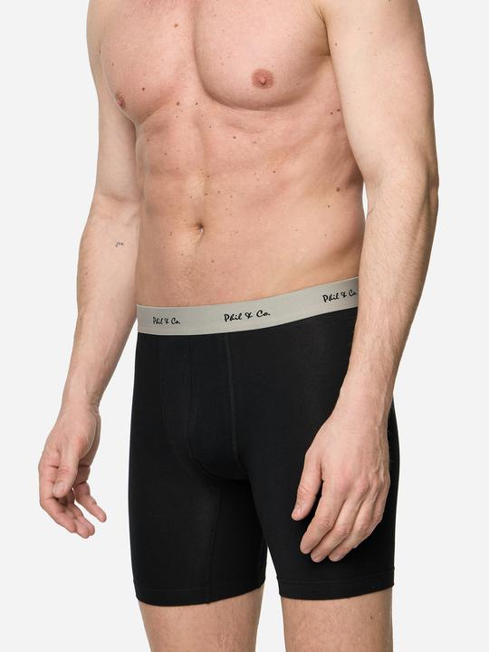 Immagine prodotto Phil & Co. Berlin Pantaloni retrò in jersey Boxer lunghi (M, confezione da 3)