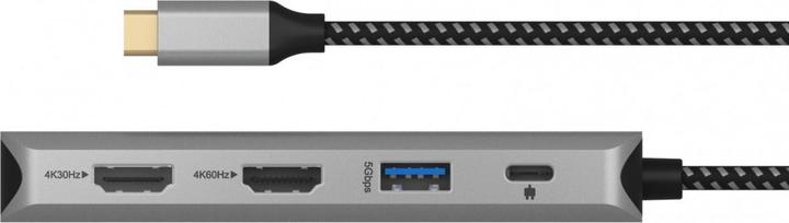 Immagine prodotto Icy Box IB-DK4012-CPD (USB-C, 3 Porti)