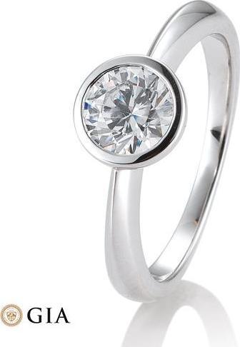 Produktbild Breuning Ring Zarge 0,80-1,50 ct. (48, 750/18 K Gold)