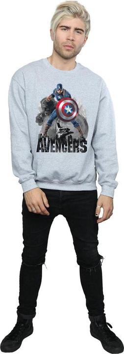 Produktbild Captain America Action Pose Sweatshirt (XL)