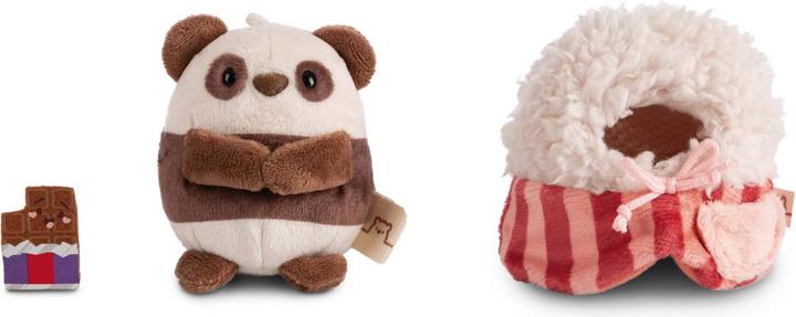Produktbild Magni Nici Panda Kono mit Schokolade und Popcornkostüm (8 cm)