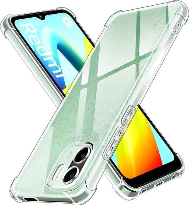 Actual product image Screenguard Xiaomi Redmi A1 Case Crystal Soft Airbag Bumper (Xiaomi Redmi A1)