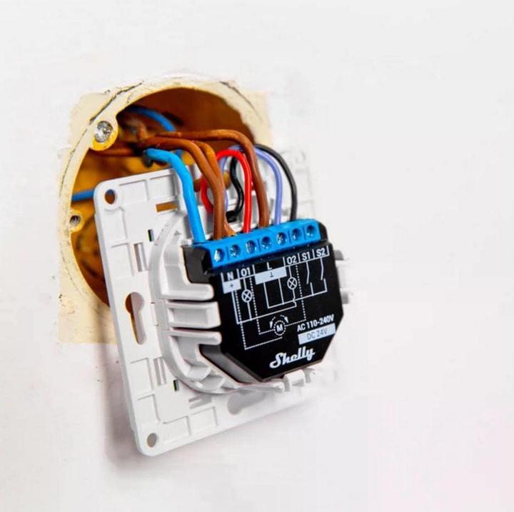 Produktbild Shelly WLAN-Schaltaktor Plus 2PM WiFi-Switch, 4 Stück (Schaltaktor)