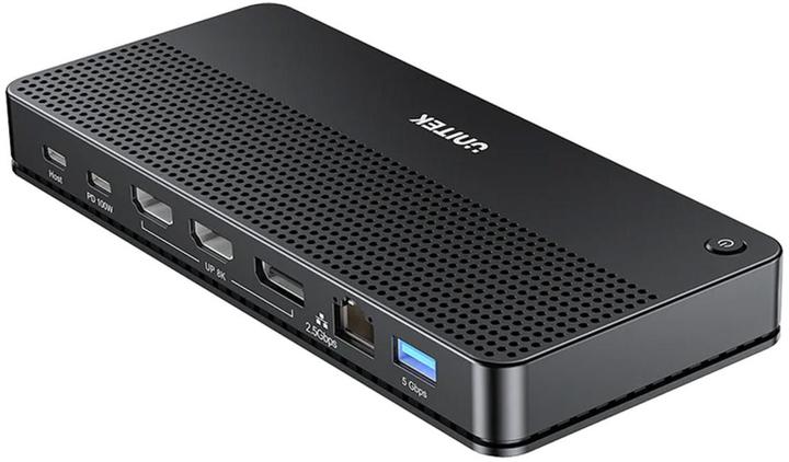 Image du produit Unitek D1104A01 Station d'accueil 13in1 MST HDMI DP 8K PD 100W (USB-C)