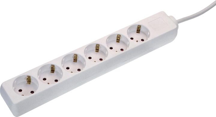 Actual product image As - Schwabe Power strip (6 x, CEE 7/3, 3 m)