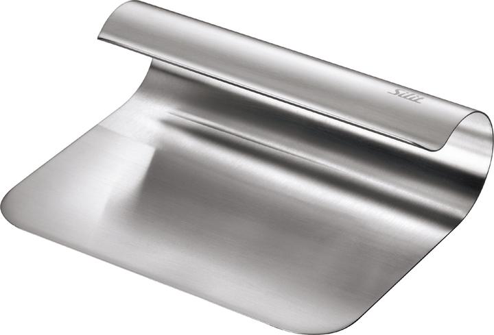 Silit Gemüseschaufel Küchenhilfe Teigschaber 11x15cm Cut'n Serve Edelstahl matt