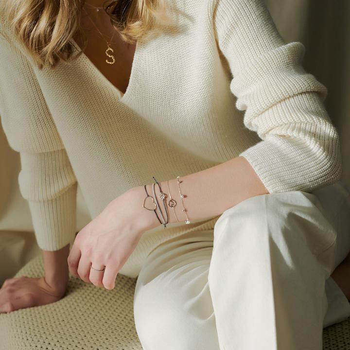 Immagine prodotto Xenox Bracciale Wanderlust (18.50 cm, Argento)