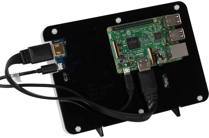 Joy-it RPI CASE 7 HDMI case for Raspberry Pi 3 & 17,80cm (7") HDMI display