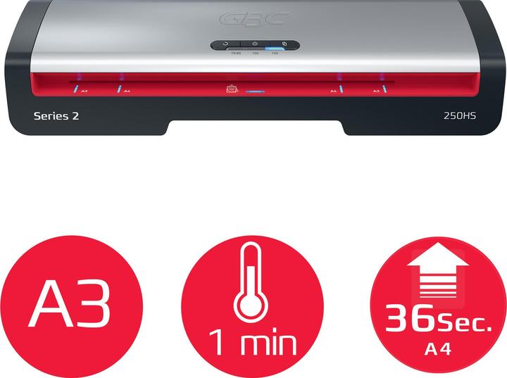 Image du produit GBC Laminiergerät 250HS (75 - 125 µm, A3)