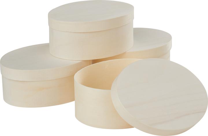 Immagine prodotto VBS Scatola per patatine "Ovale", 12 x 9 cm, H 5 cm, 4 pezzi