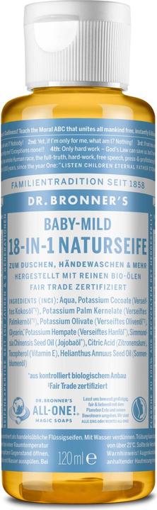Dr. Bronner's Liquid Soap (Flüssigseife, 120 ml)
