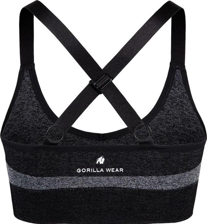 Image du produit Gorilla Wear Selah Seamless Sports Bra - noir (M/L)