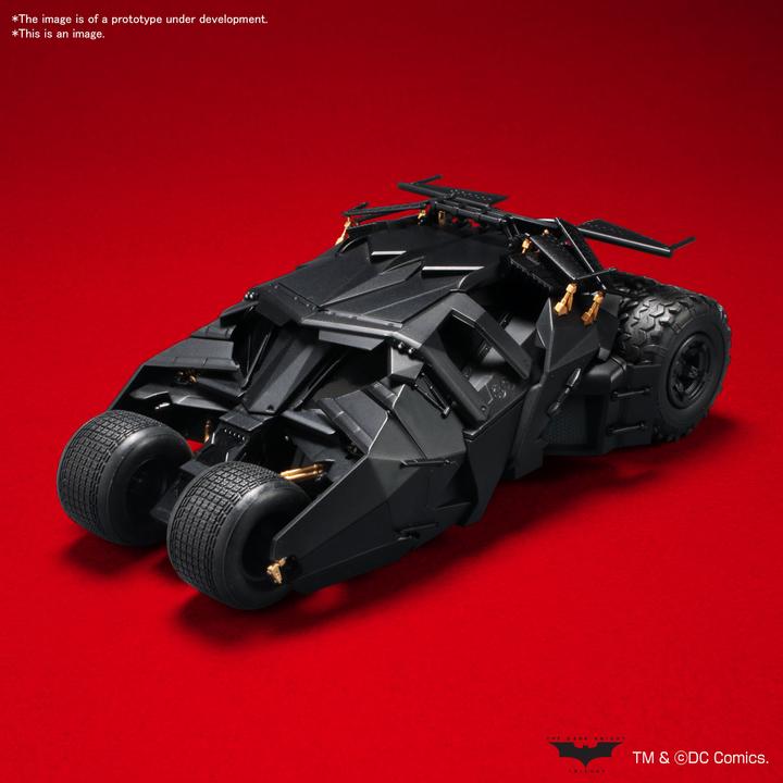 Actual product image Banpresto Model Kit Batman Begins Batmobile 1/35