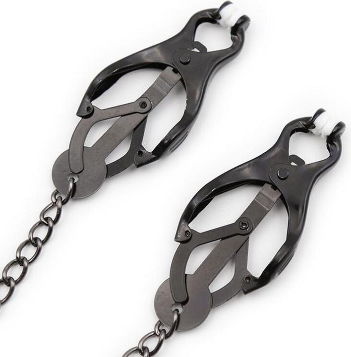 Produktbild Ohmama Dark Chain Japanische Nippelklammern