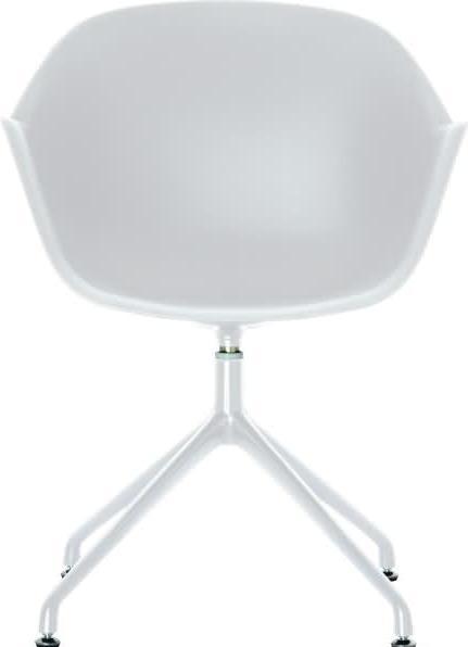 Immagine prodotto Paperflow 2 sedie a guscio MOON CHMOONX2.13.13 plastica bianca