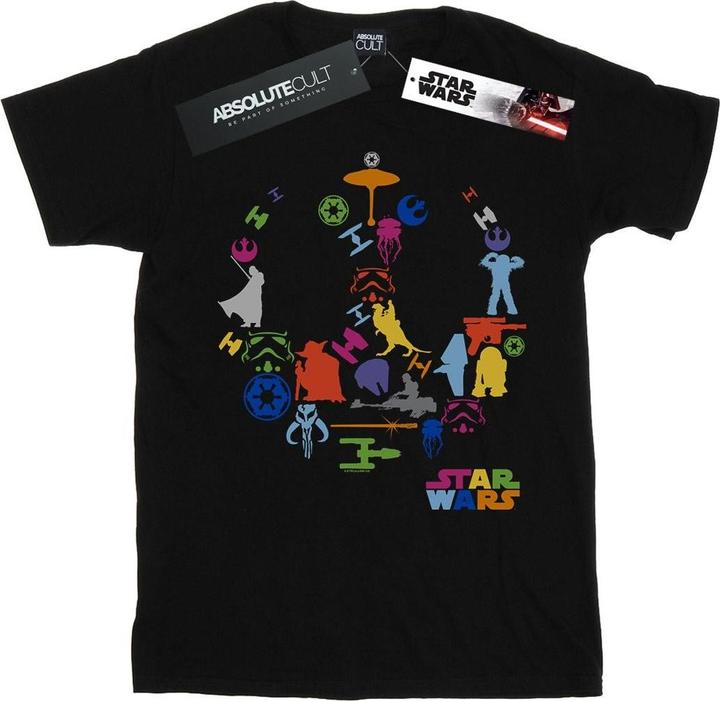 Image du produit Star Wars - T-shirt SILHOUETTE COLLAGE - Homme (4XL)