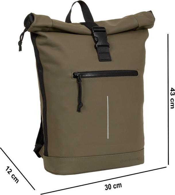 Produktbild New Rebels Mart - New York Rolltop Backpack 16L Olive (16 l)
