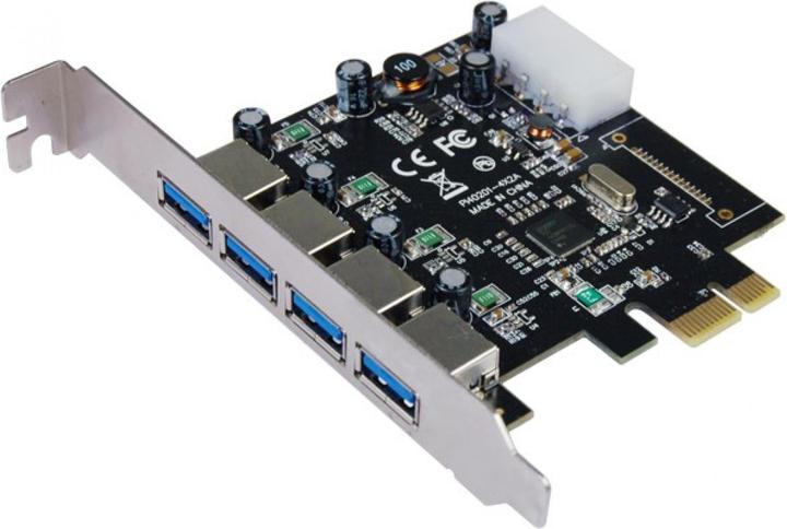 Immagine prodotto Longshine LCS-6380-4 - Adattatore USB - PCIe 2.0