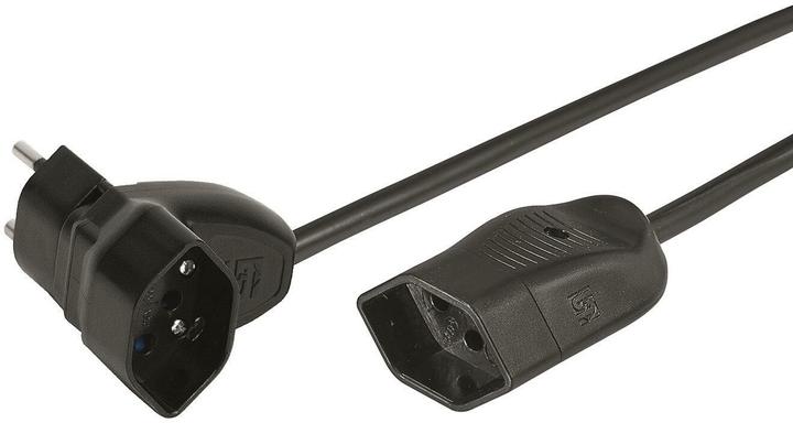 Actual product image Steffen Extension cable 0.25 m T13 - T12, Mister T 320°, Black (0.25 m, Type 13)