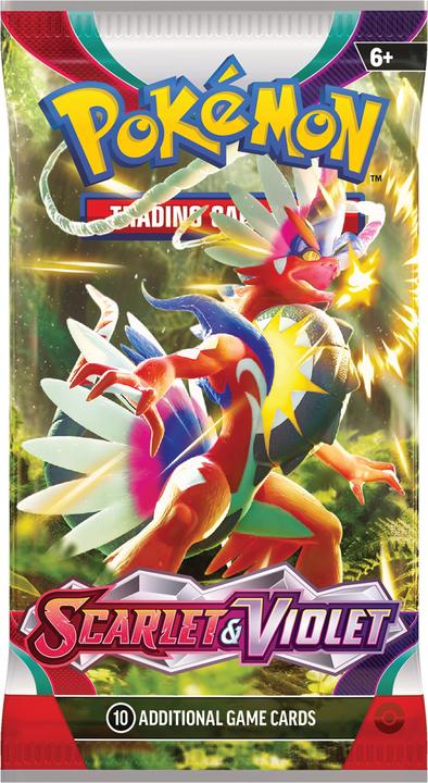 Actual product image Pokémon Scarlet & Violet (English, Booster Pack)