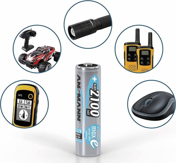 Immagine prodotto Ansmann AA (4 pz., AA, 2100 mAh)