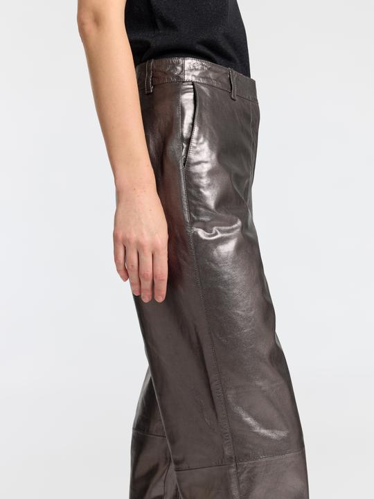 Produktbild Selected Femme Slfcora Mw Leather Pant (42)