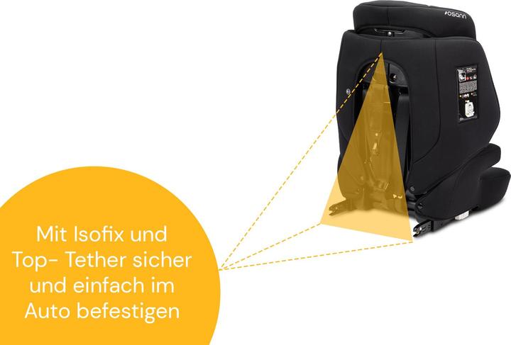 Actual product image Osann Jazzi Isofix (Booster seat, ECE R129/i-Size Standard)