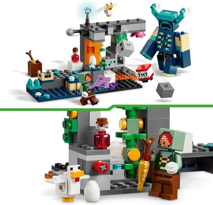 Actual product image LEGO Begegnung mit dem Wächter (21274, LEGO Minecraft)