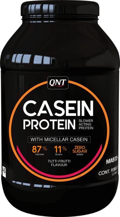 Immagine prodotto QNT Proteine micellari della caseina 908g (Tutti Frutti, 1 pz., 908 g)