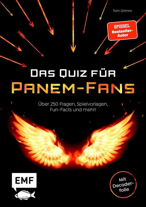 Immagine prodotto Das inoffizielle Quiz für Panem-Fans (mit Decoder-Folie) (Tedesco, Tom Grimm, 2023)
