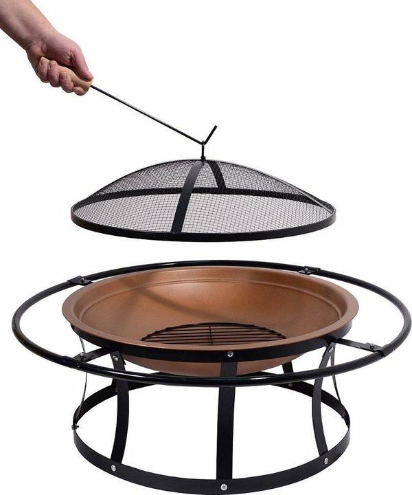 Actual product image Cattara Fireplace ETNA with cover