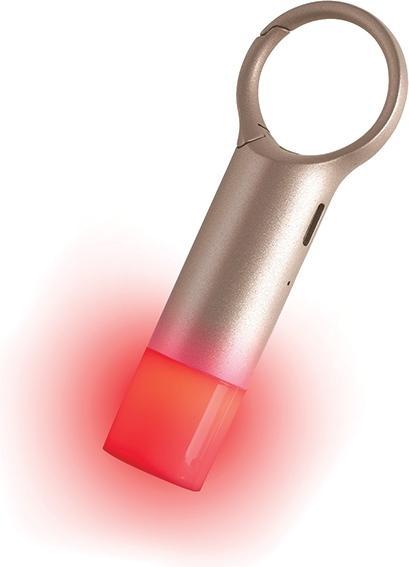 Produktbild Lexon Nomaday Flash Brelok LED złoty/gold LL137D