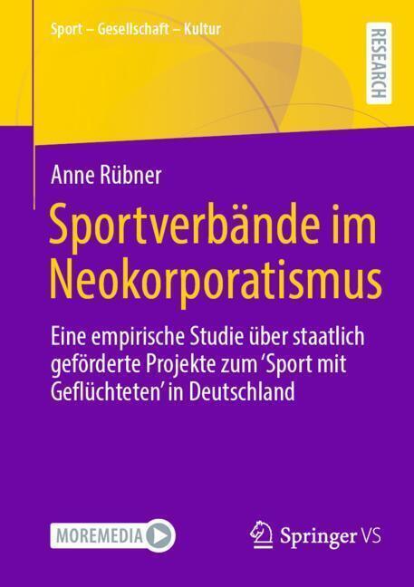 Actual product image Sportverbände im Neokorporatismus (German, Anne Rübner, 2024)
