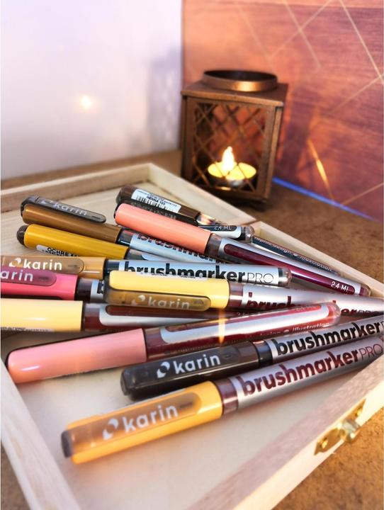 Produktbild Karin PRO - Brush Marker (Multicolor, 12 x)