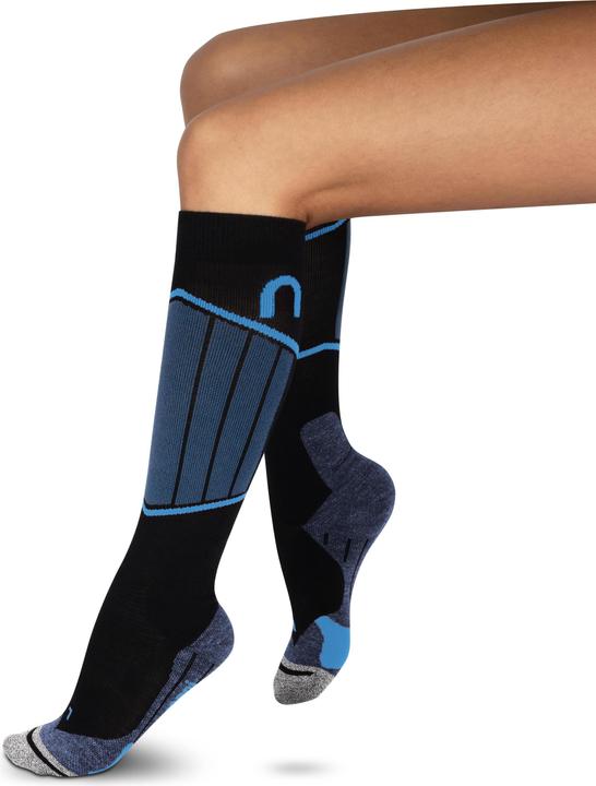 Produktbild Normani 2 Paar Merino Kompressionskniestrümpfe Darwin (2er Pack, 43 - 46)